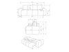 Schlafsofa Kingston 154 (Flow 12)
