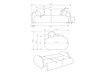 Schlafsofa Kingston 196 (Raven 22)