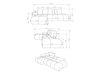 Ecksofa Kingston 156 (Flow 09)