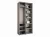 Kleiderschrank Hartford 572 (Weiß)