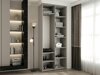 Kleiderschrank Hartford 572 (Weiß)