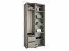 Kleiderschrank Hartford 572 (Weiß)