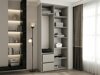 Kleiderschrank Hartford 572 (Weiß)
