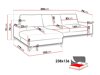 Ecksofa ComfiDream 111 (Verita 03)