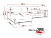 Ecksofa ComfiDream 111 (Verita 28)