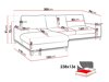 Ecksofa ComfiDream 111 (Verita 53)