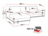 Ecksofa ComfiDream 111 (Verita 80)