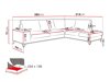 Ecksofa ComfiDream 112 (Verita 80)