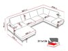 Ecksofa ComfiDream 113 (Verita 03)