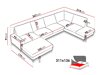 Ecksofa ComfiDream 113 (Verita 53)