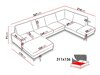 Ecksofa ComfiDream 113 (Verita 80)
