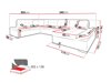 Ecksofa Comfivo 149 (Lux 03)