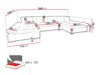 Ecksofa Comfivo 240 (Pianicht 17)
