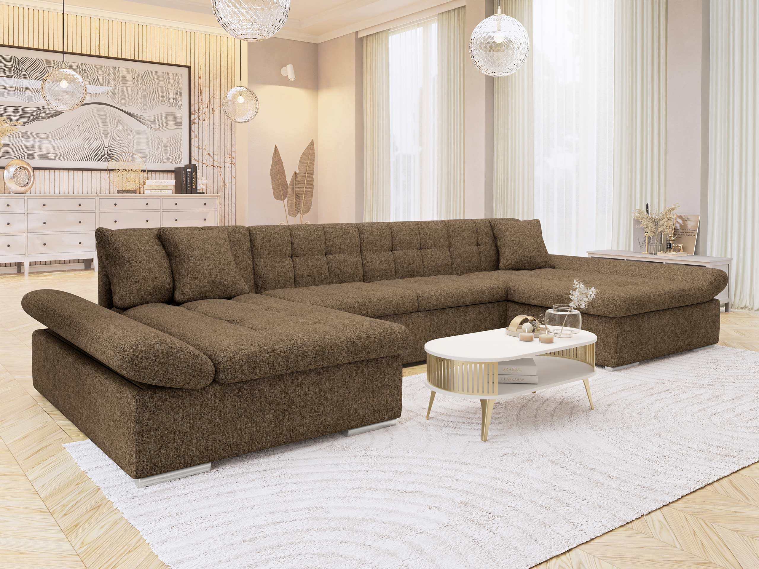 Ecksofa Comfivo Ficus I (Lux 03)