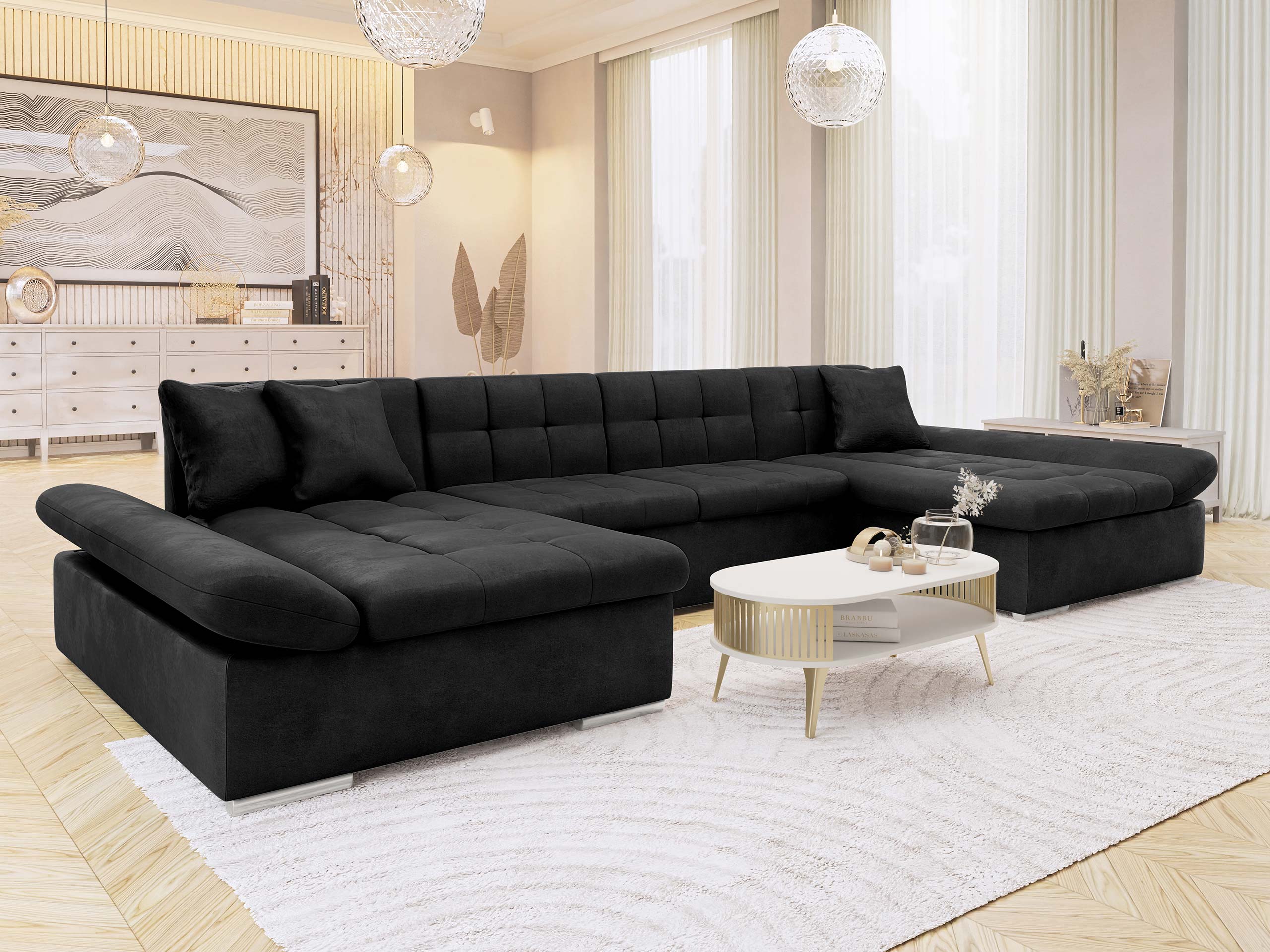 Ecksofa Comfivo Ficus II (Piano 17)