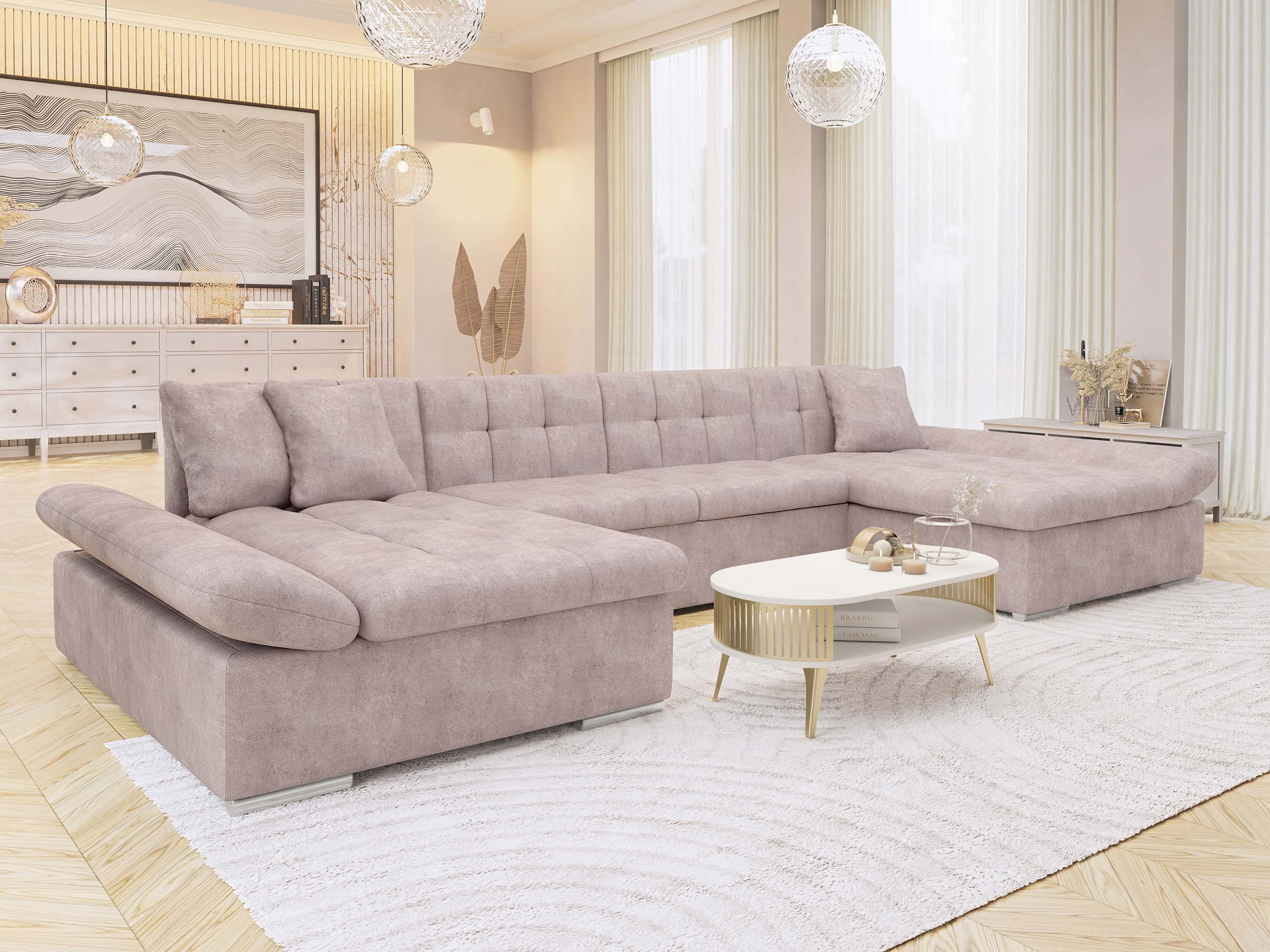 Ecksofa Comfivo Ficus II (Zoya 03)