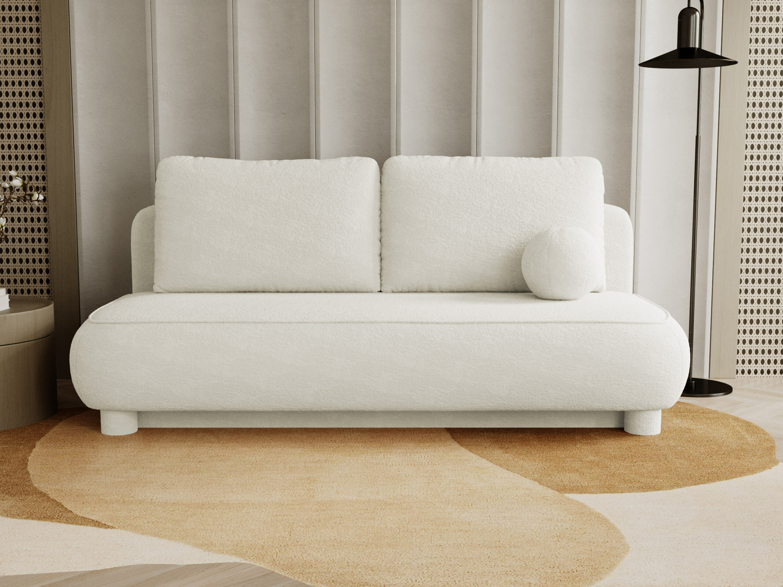 Schlafsofa TrendyNest Canora (Coral 15)