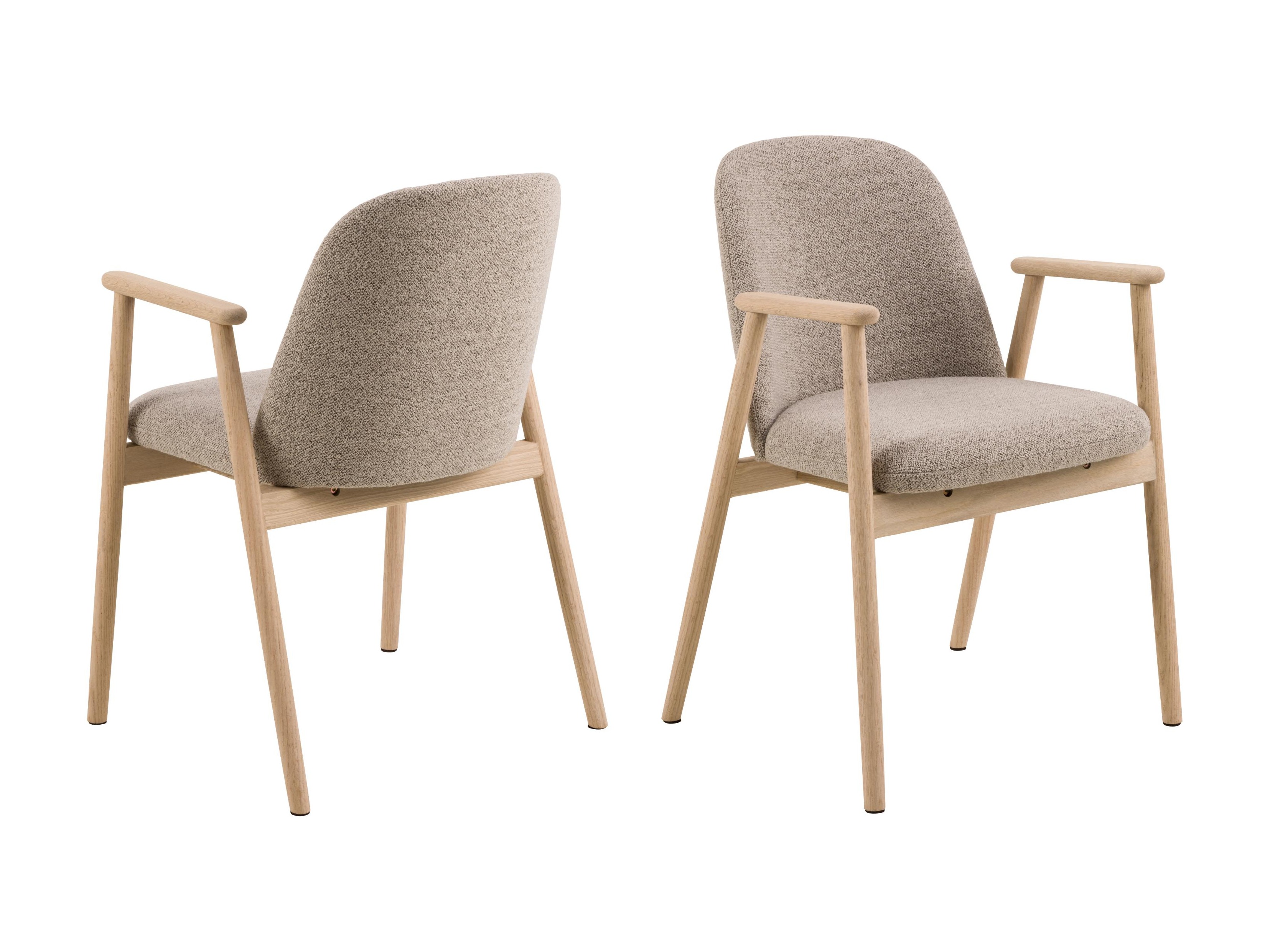 Stuhl Norsica 890 (Beige + Helles Holz)