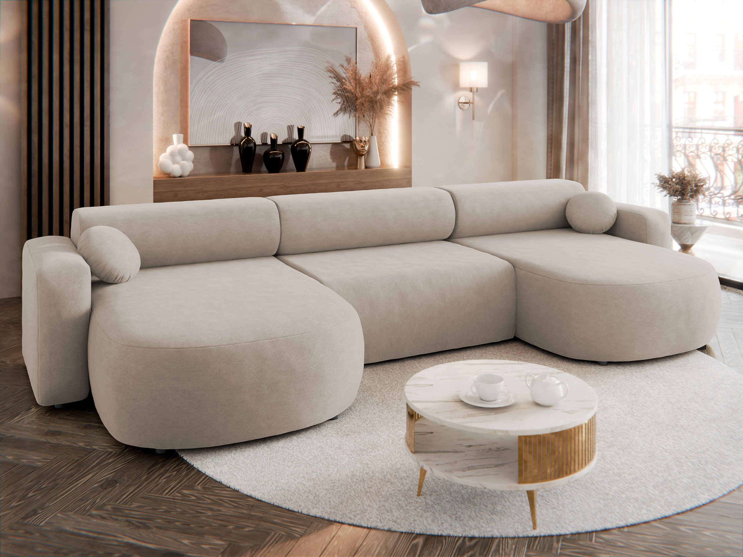 Ecksofa Comfivo Corus I (Velo 623)