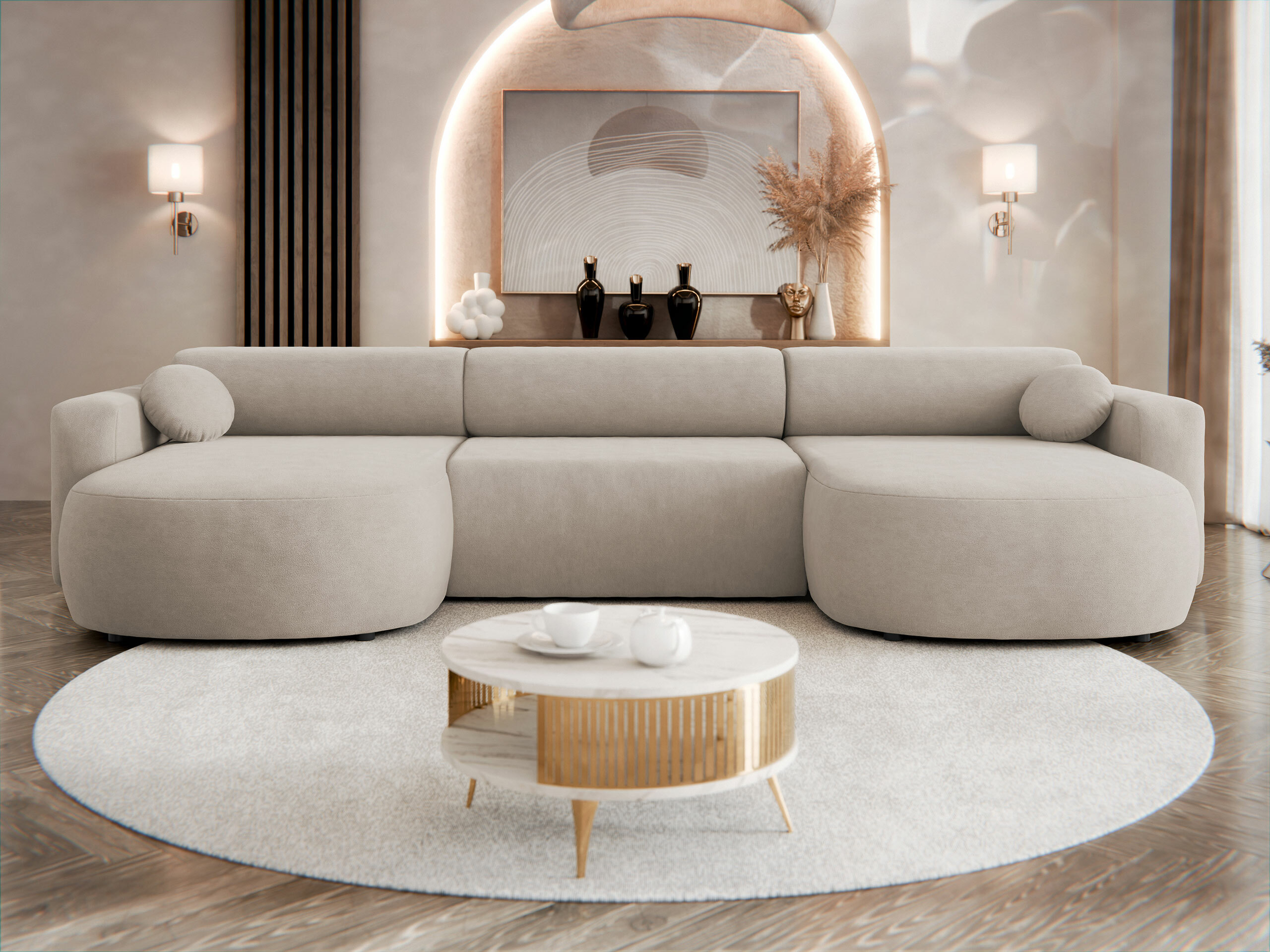 Ecksofa Comfivo Corus I (Velo 623)