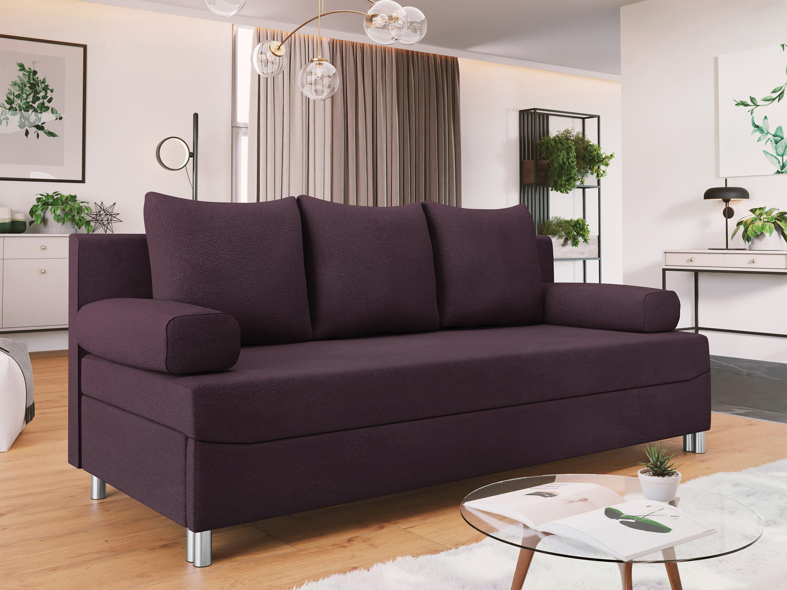Schlafsofa Comfivo 125 (Uttario Velvet 2963)