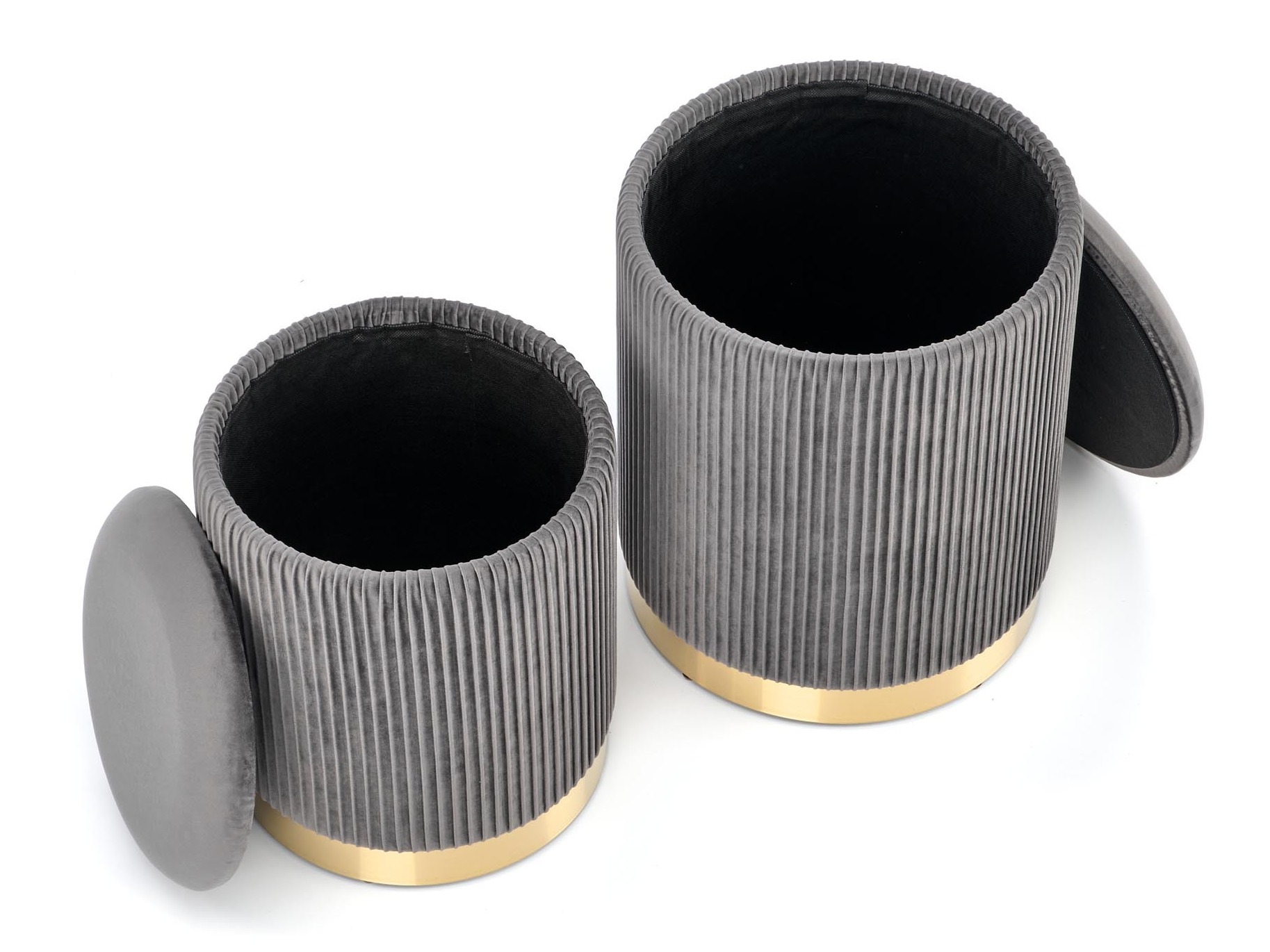 Hocker-Set Houston 1153 (Grau)