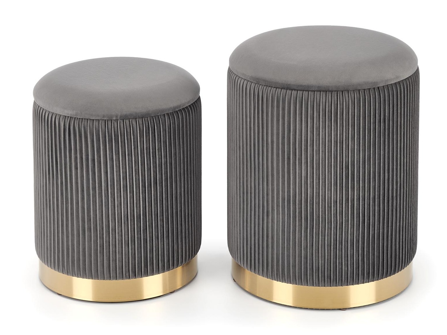 Hocker-Set Houston 1153 (Grau)