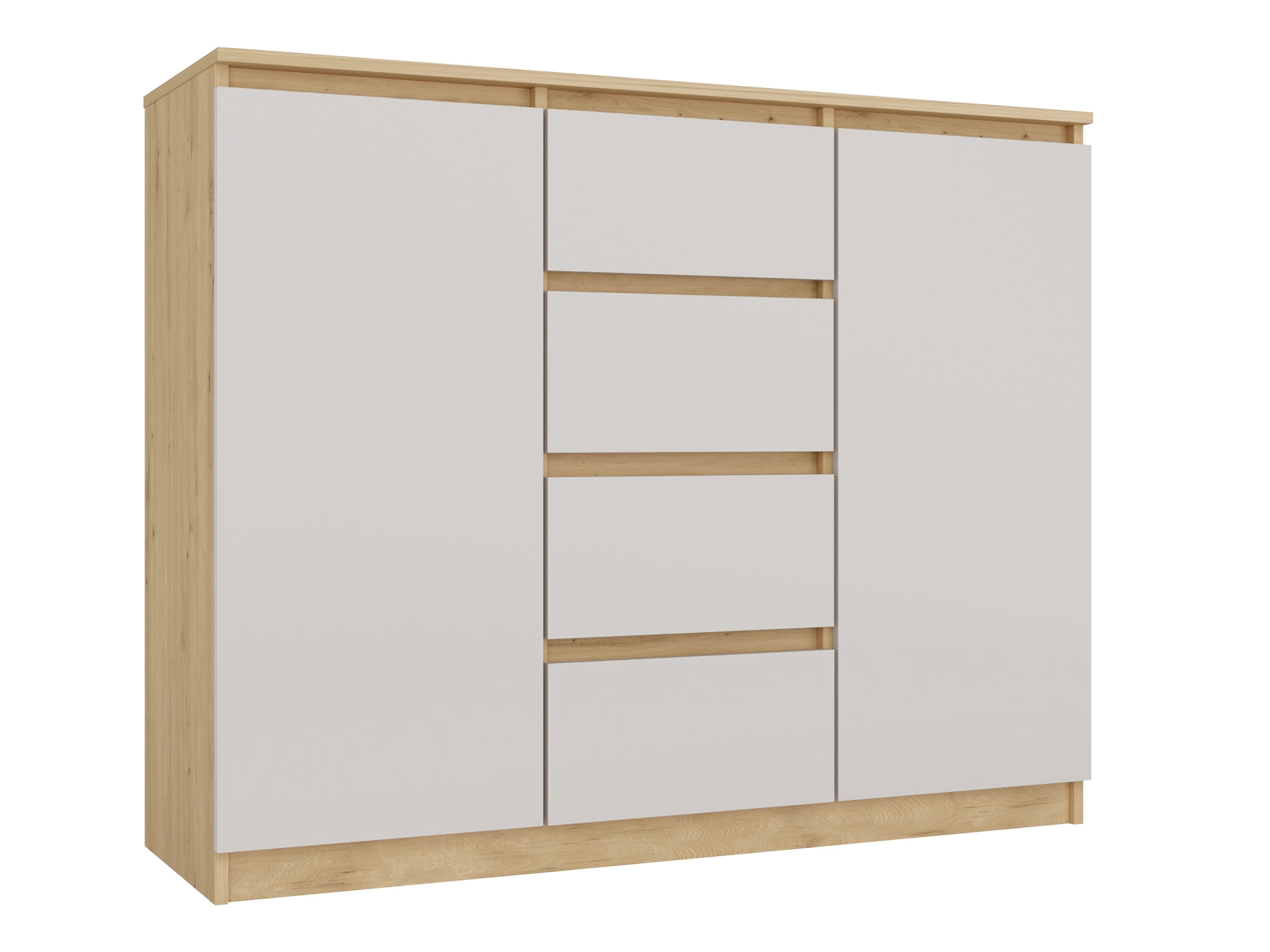 Kommoden Elbvelu 113 (Artisan Eichenholzoptik + Kaschmir)