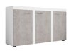 Sideboard Tucson 121 (Weiß + Beton)