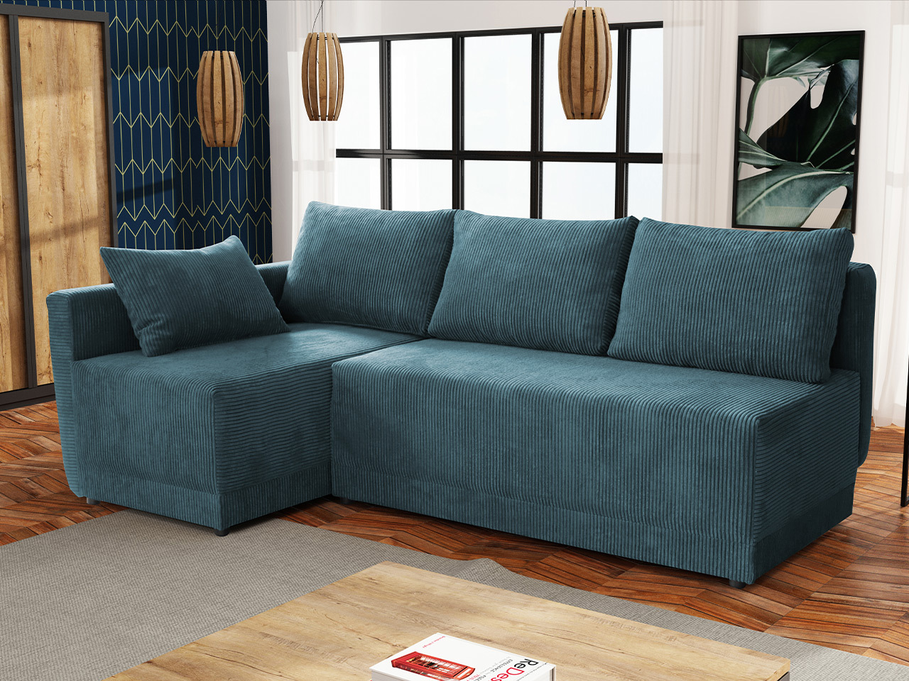 Ecksofa Columbus 149 (Poso 125)