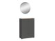 Flurgarnitur Lircamu 105 (Graphit)