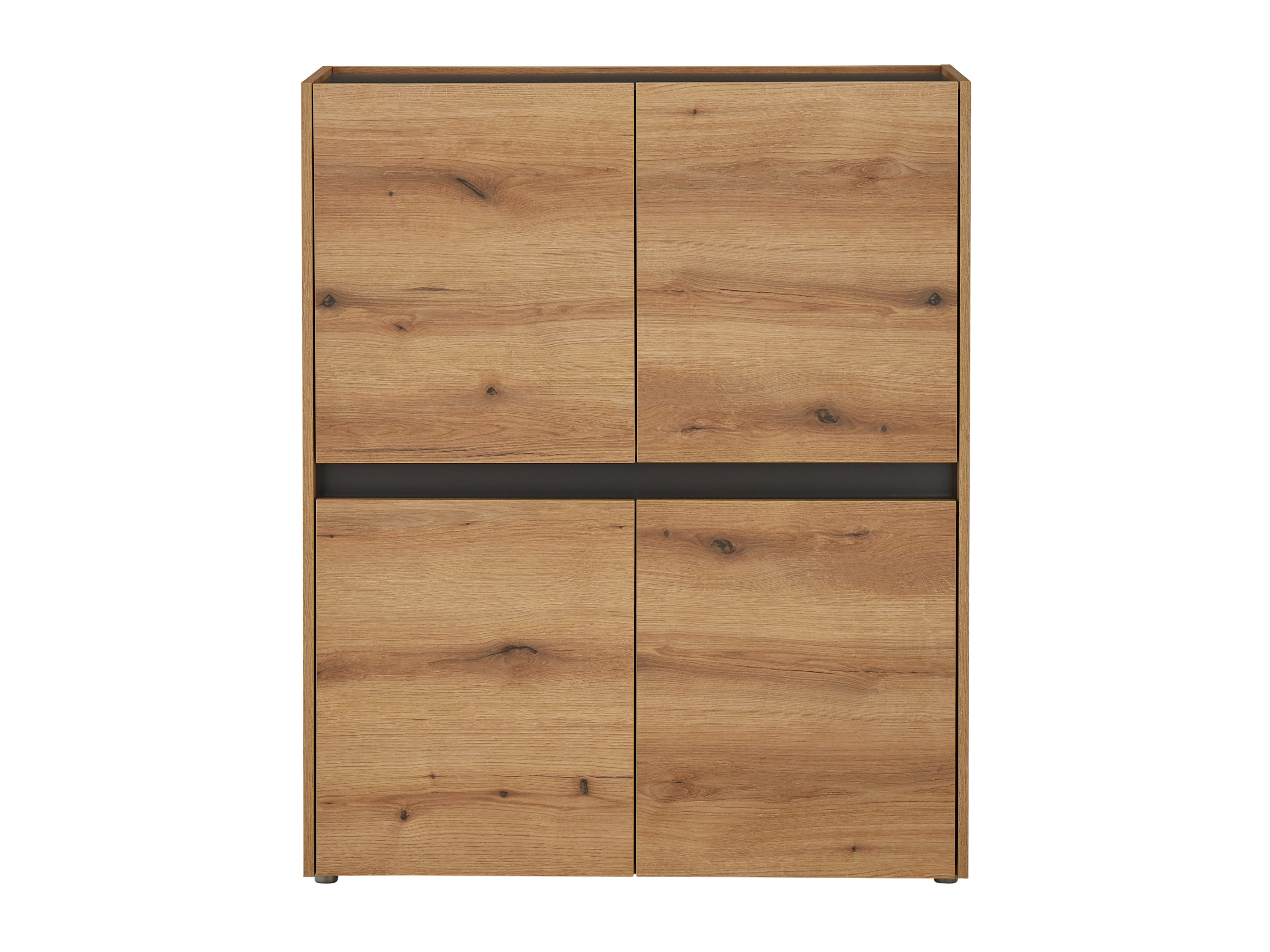 Sideboard Elbsori 111 (Eichenholzoptik + Anthrazit)