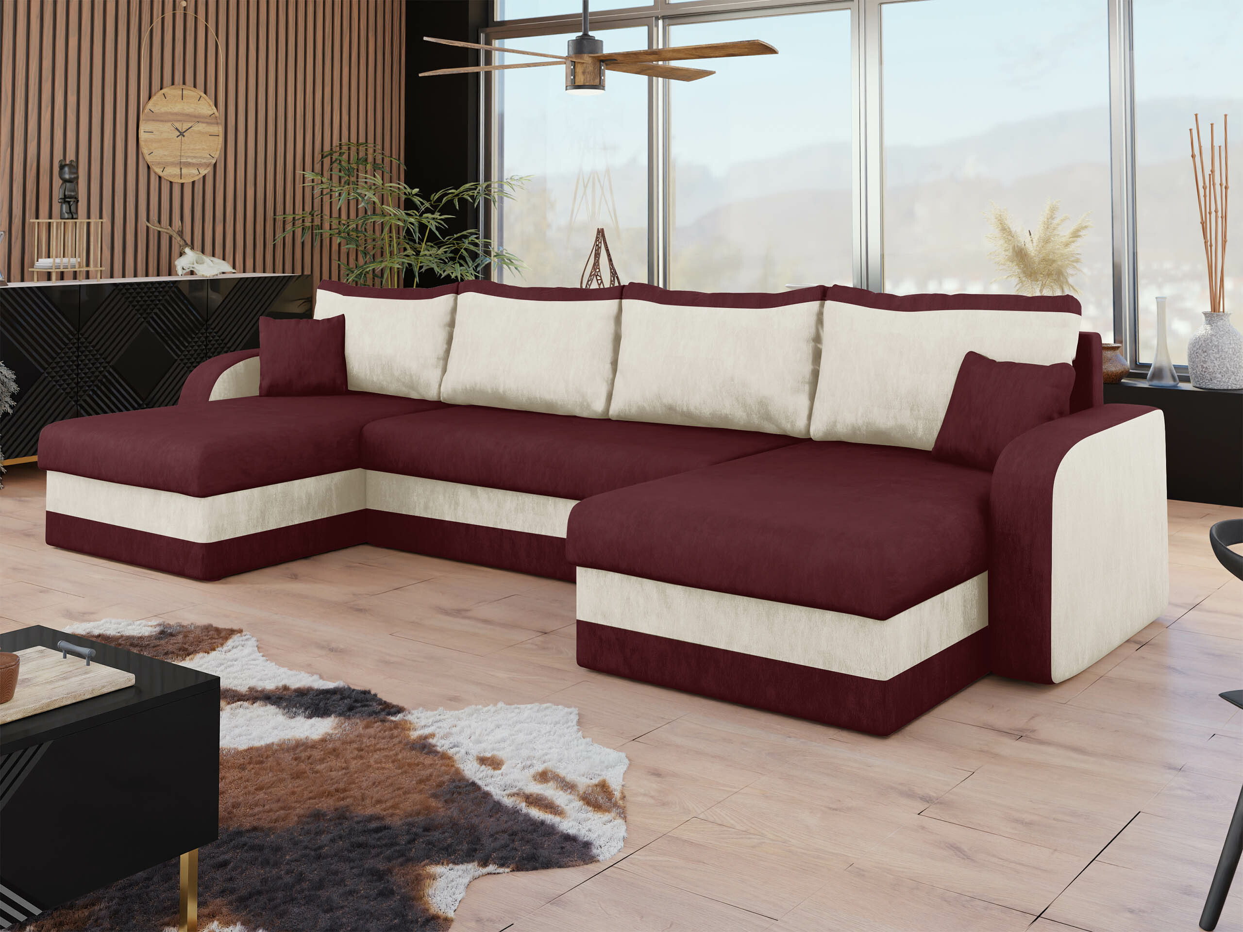 Ecksofa Comfivo 233 (Mikrofaza 25 + Mikrofaza 31)