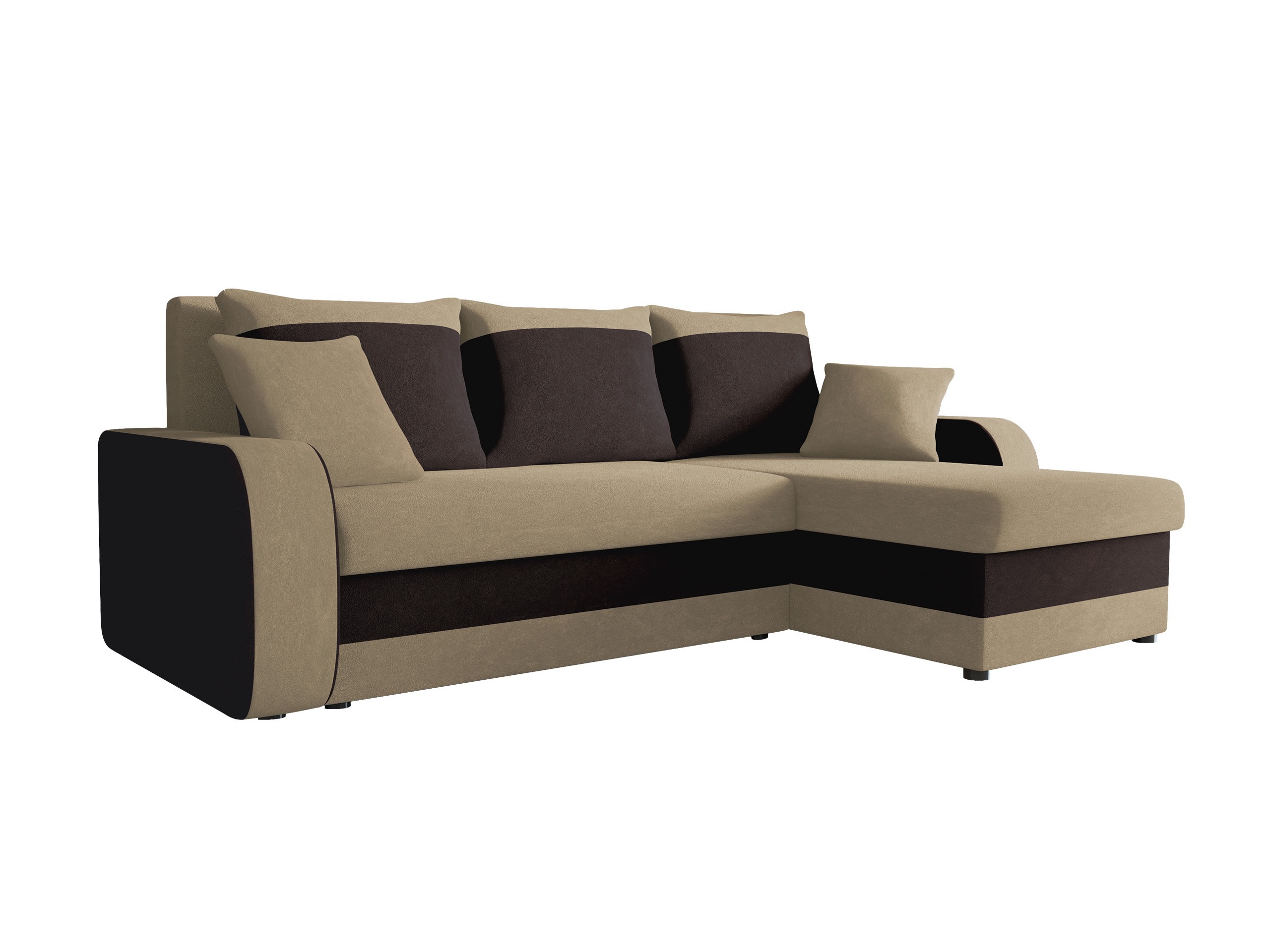 Ecksofa Comfivo Melissa I (Alova 07 + Alova 68)
