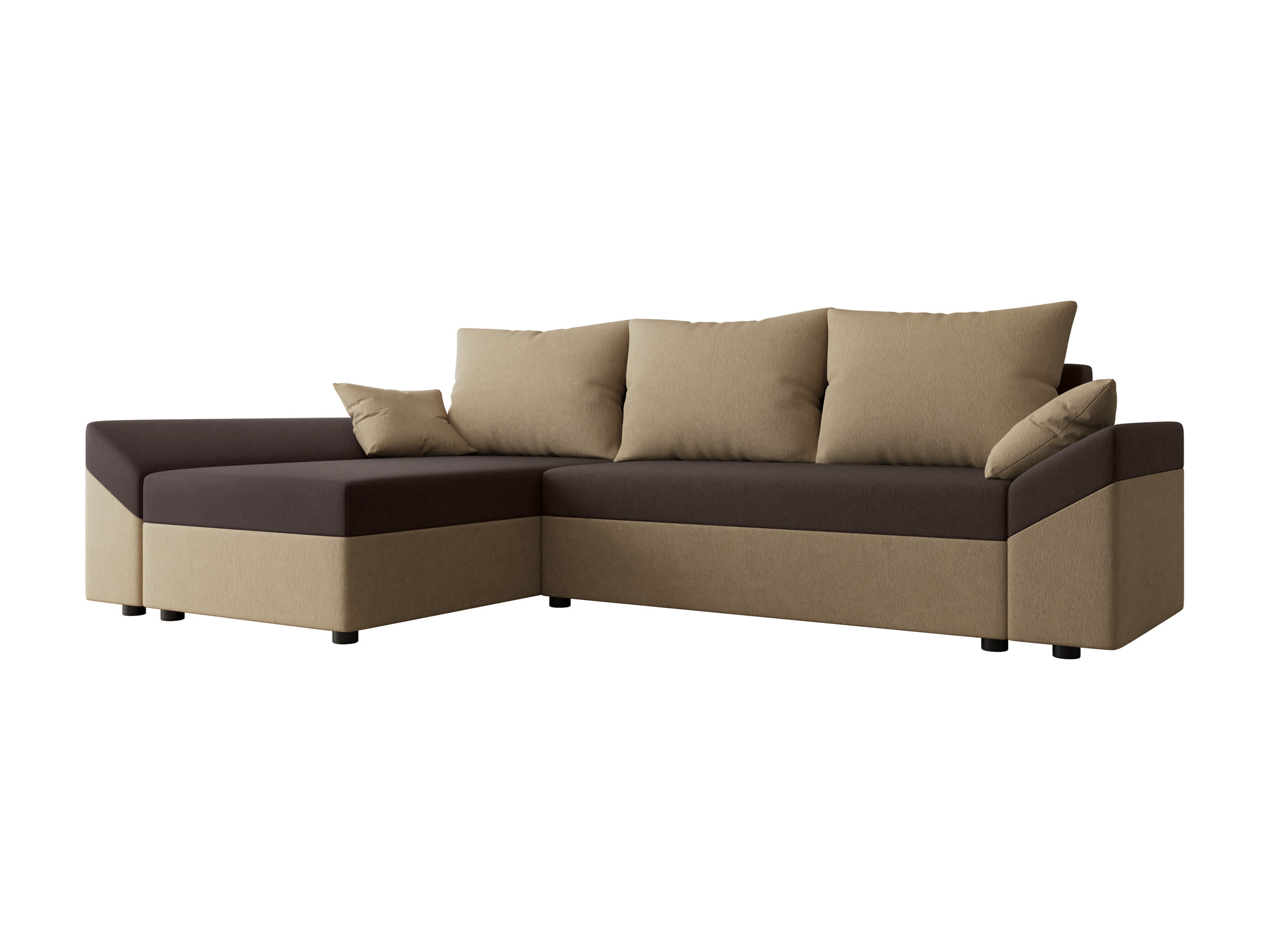 Ecksofa Memphis 104 (Alova 07 + Alova 68)