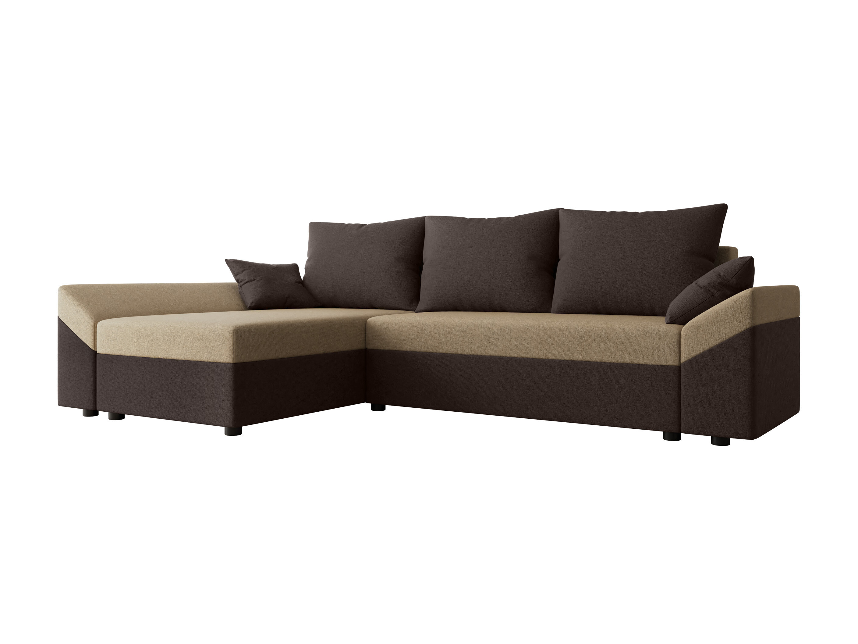 Ecksofa Memphis 104 (Alova 68 + Alova 07)