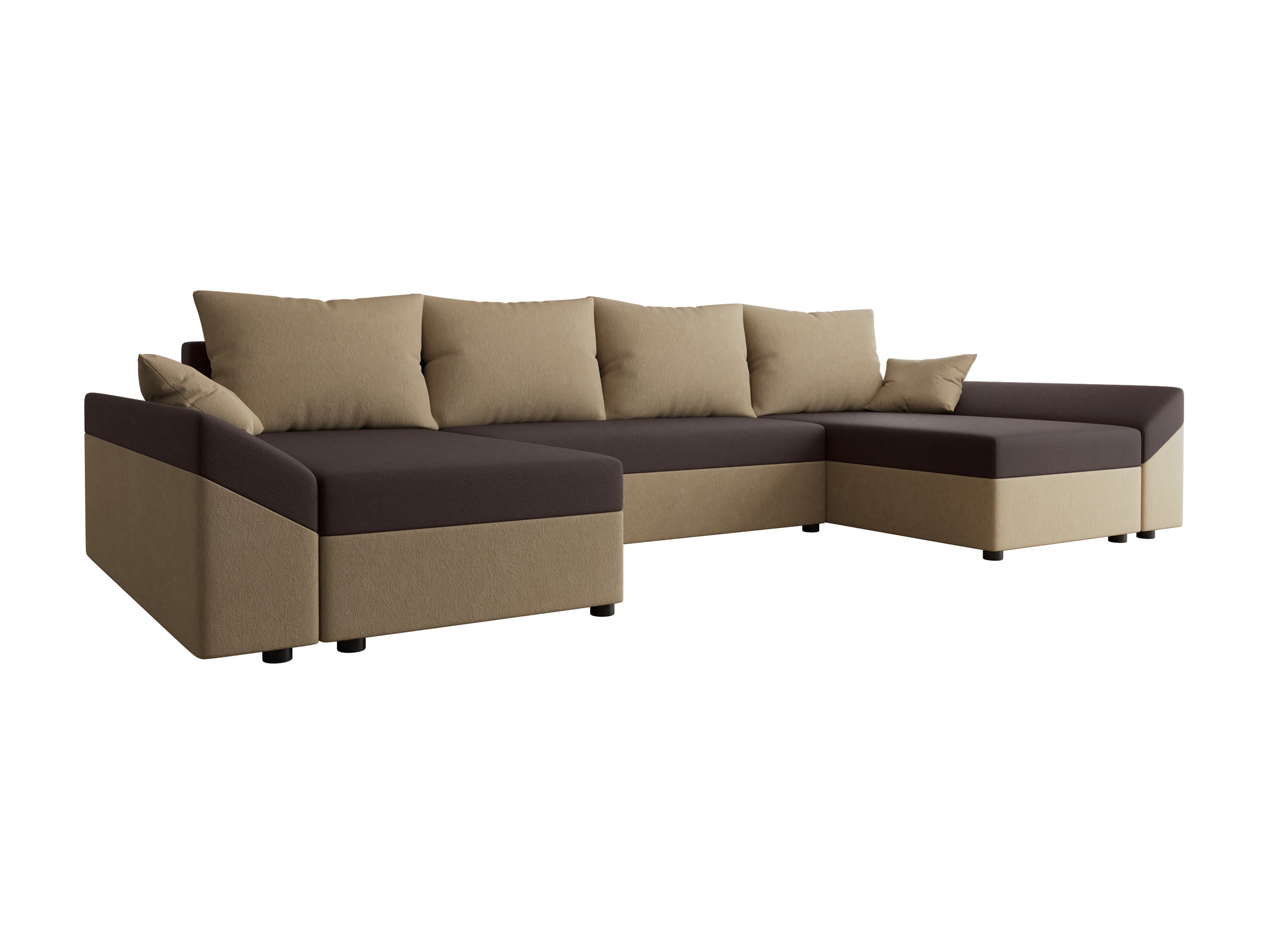 Ecksofa Memphis 105 (Alova 07 + Alova 68)