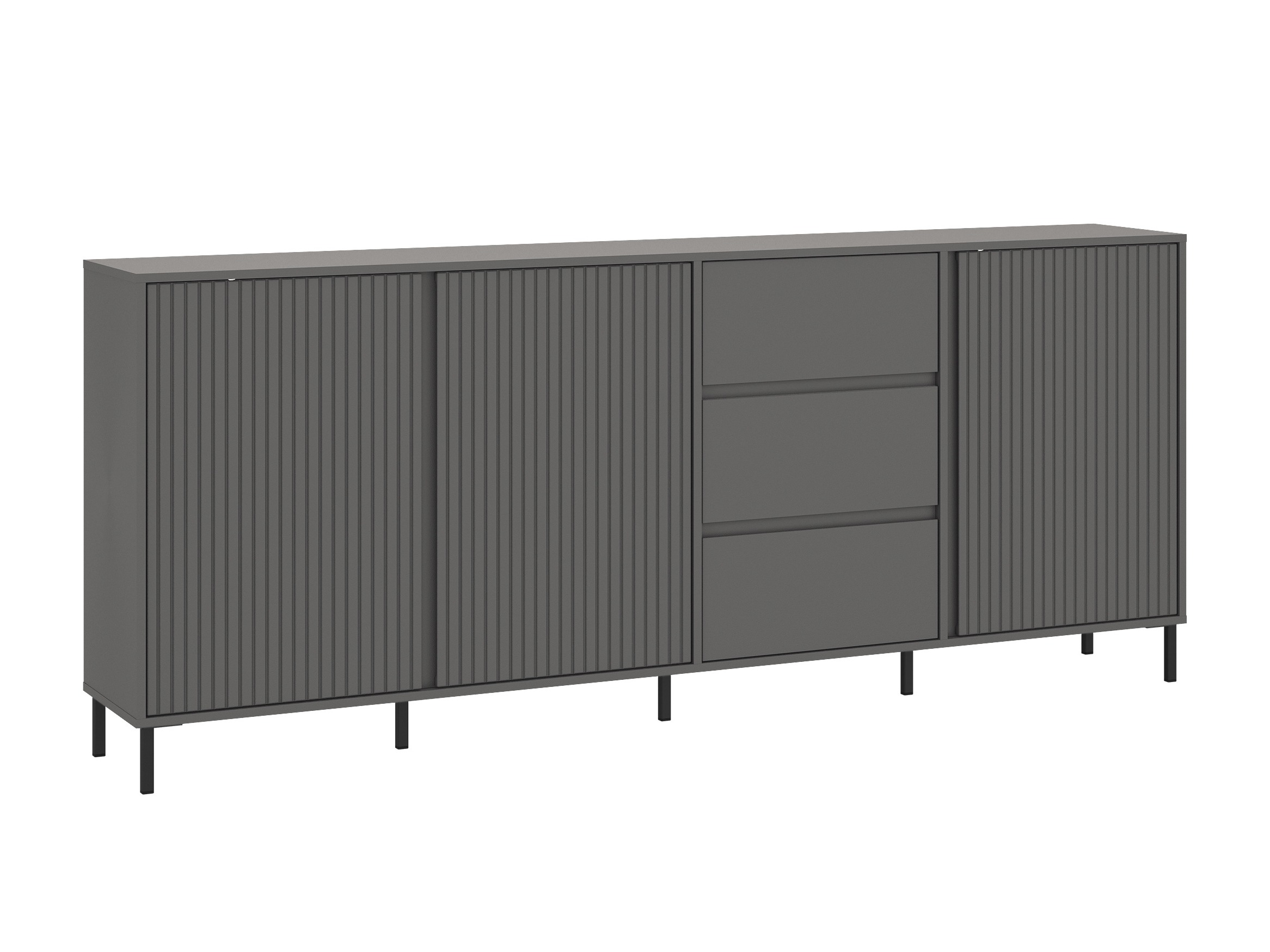 Kommoden Ruvrevi 103 (Anthrazit)