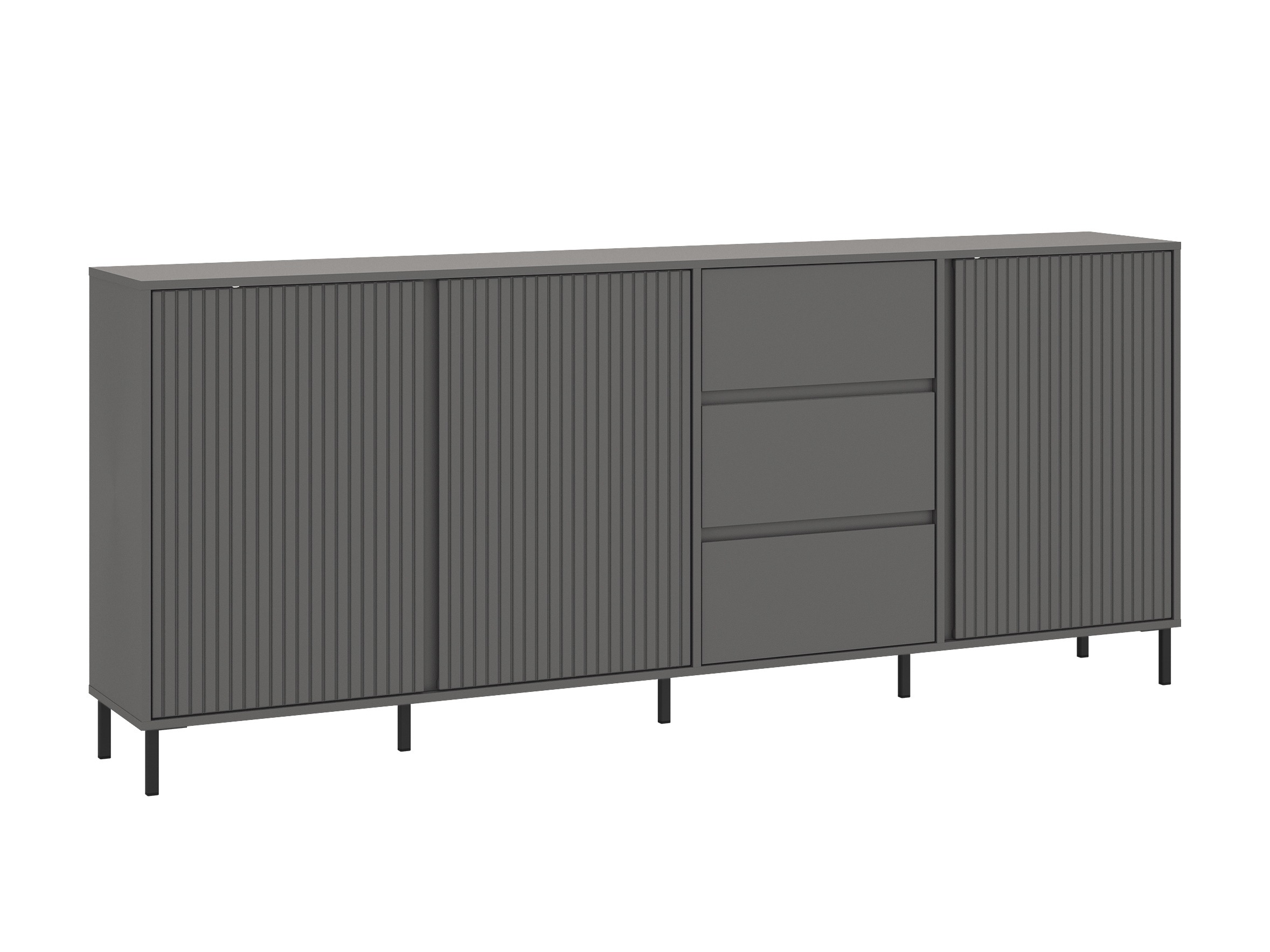 Wohnzimmer-Sets Ruvrevi 105 (Anthrazit)