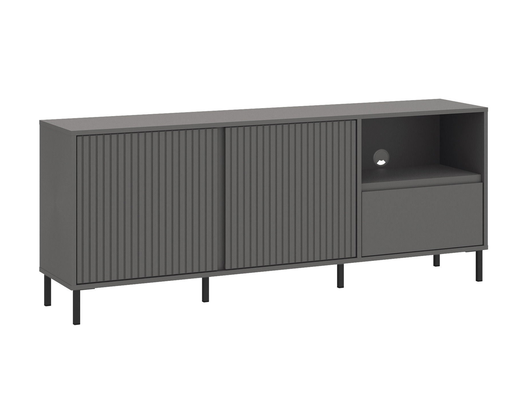 Wohnzimmer-Sets Ruvrevi 106 (Anthrazit)