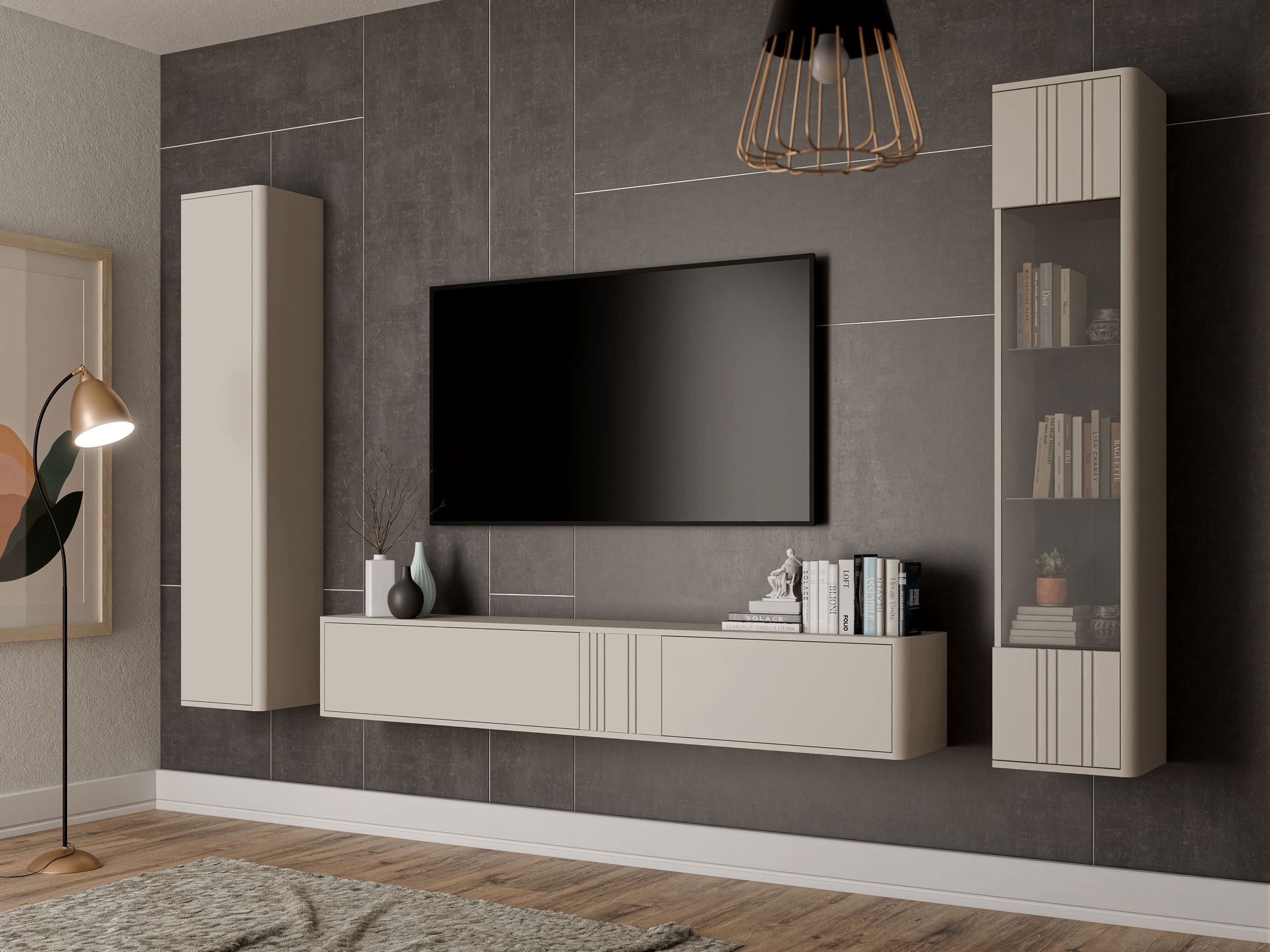 Wohnzimmer-Sets Oratio IV (Kaschmir)