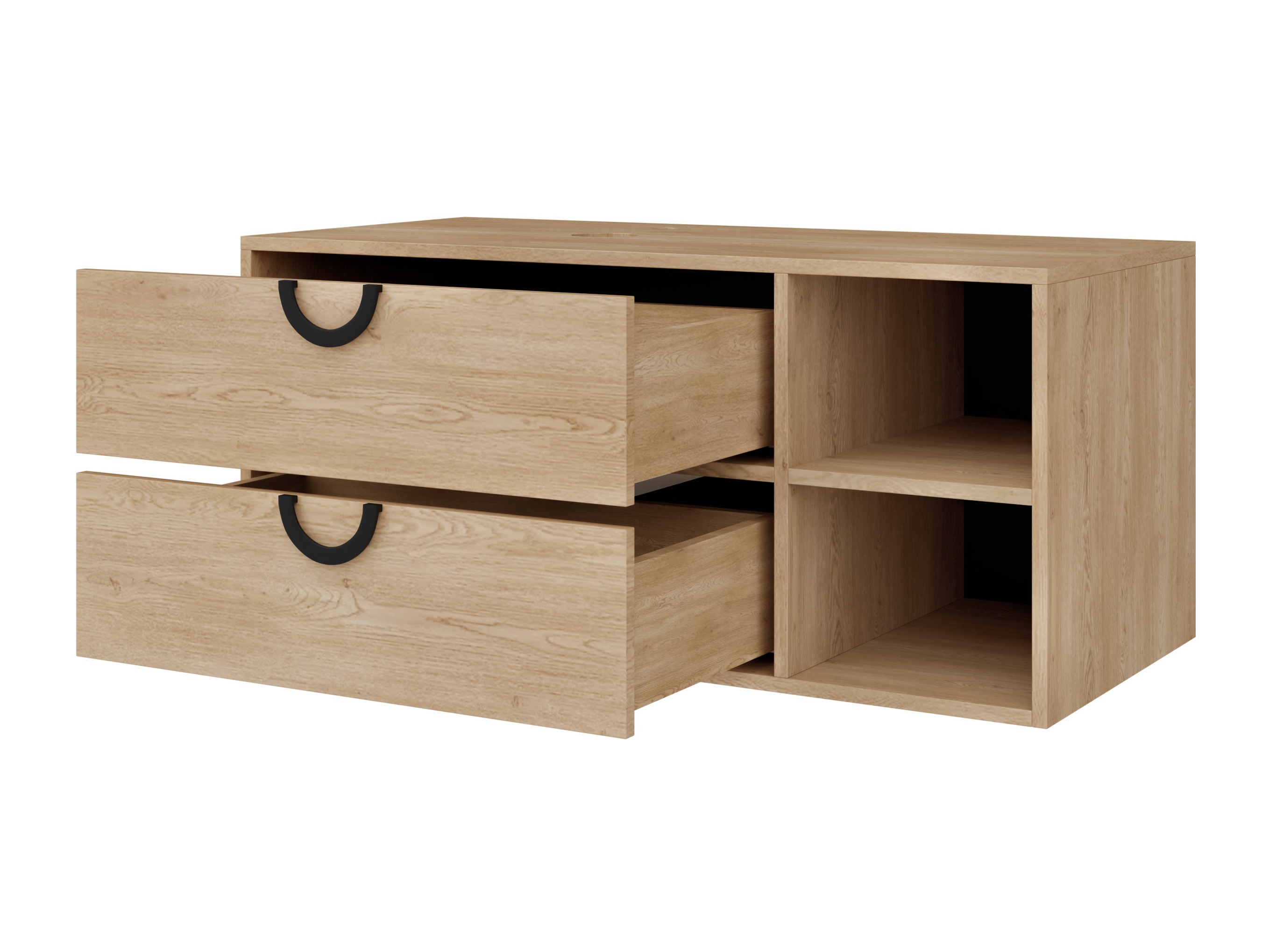 Badezimmer-Set Sodalis (Walnussholzoptik)