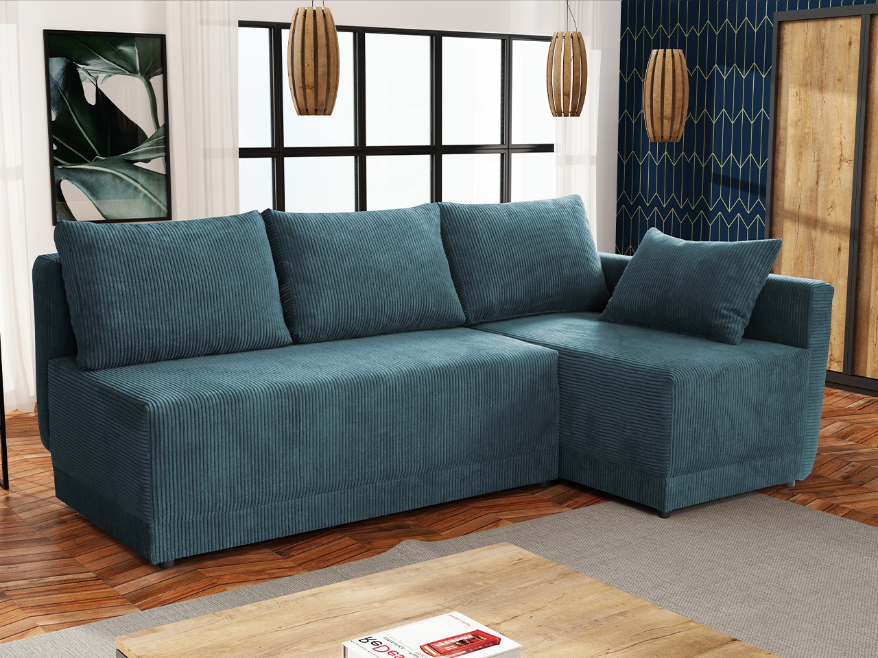 Ecksofa Columbus 149 (Poso 125)