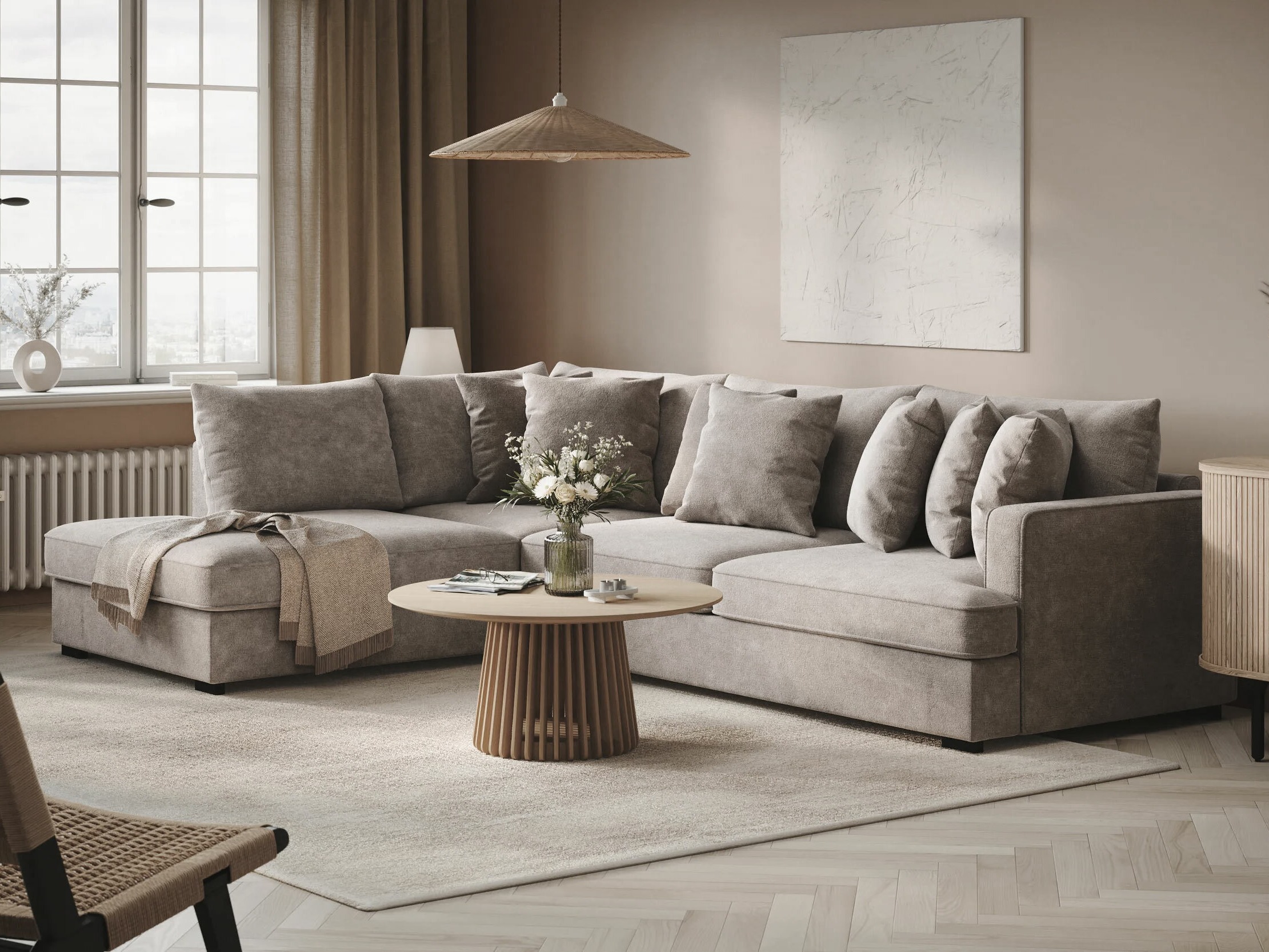 Ecksofa Tivsoe 102 (Trenza 08)