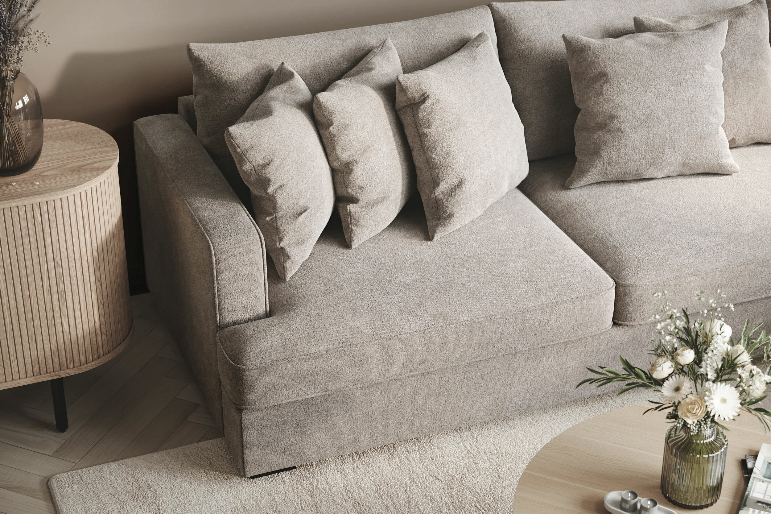 Ecksofa Tivsoe 102 (Trenza 08)