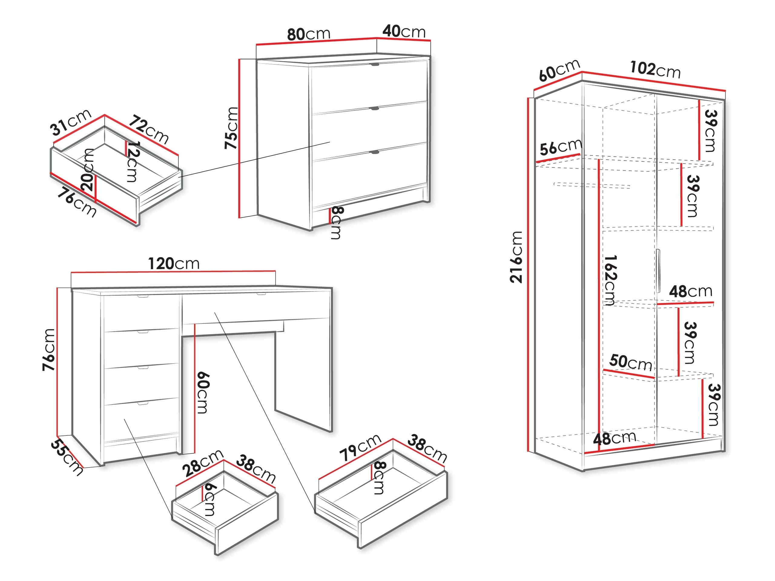 Heimbüro-Set Comfivo Papilio IV (Beige)