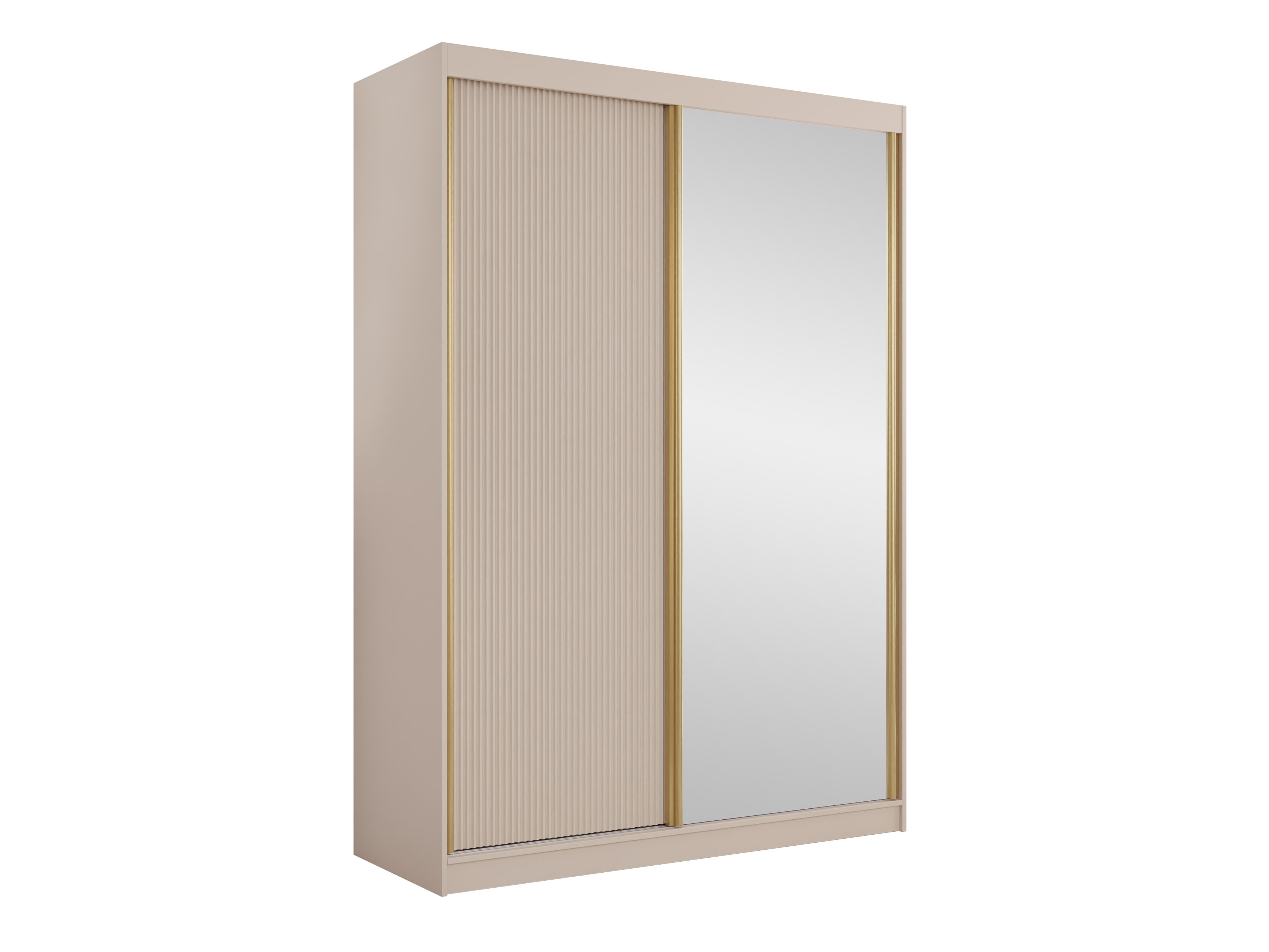 Kleiderschrank Comfivo Larmire 124 (Beige)