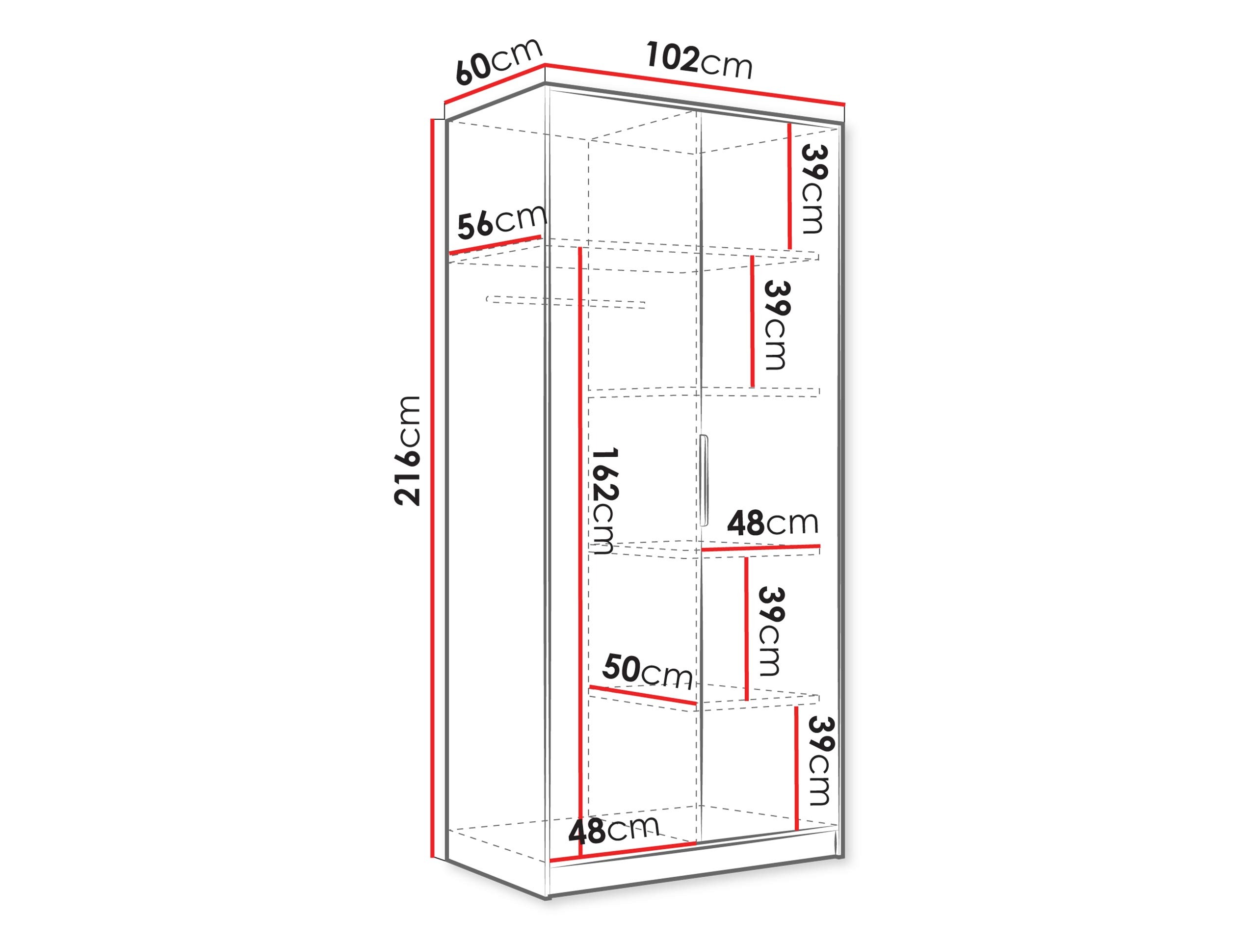 Kleiderschrank Comfivo Papilio II (Beige)