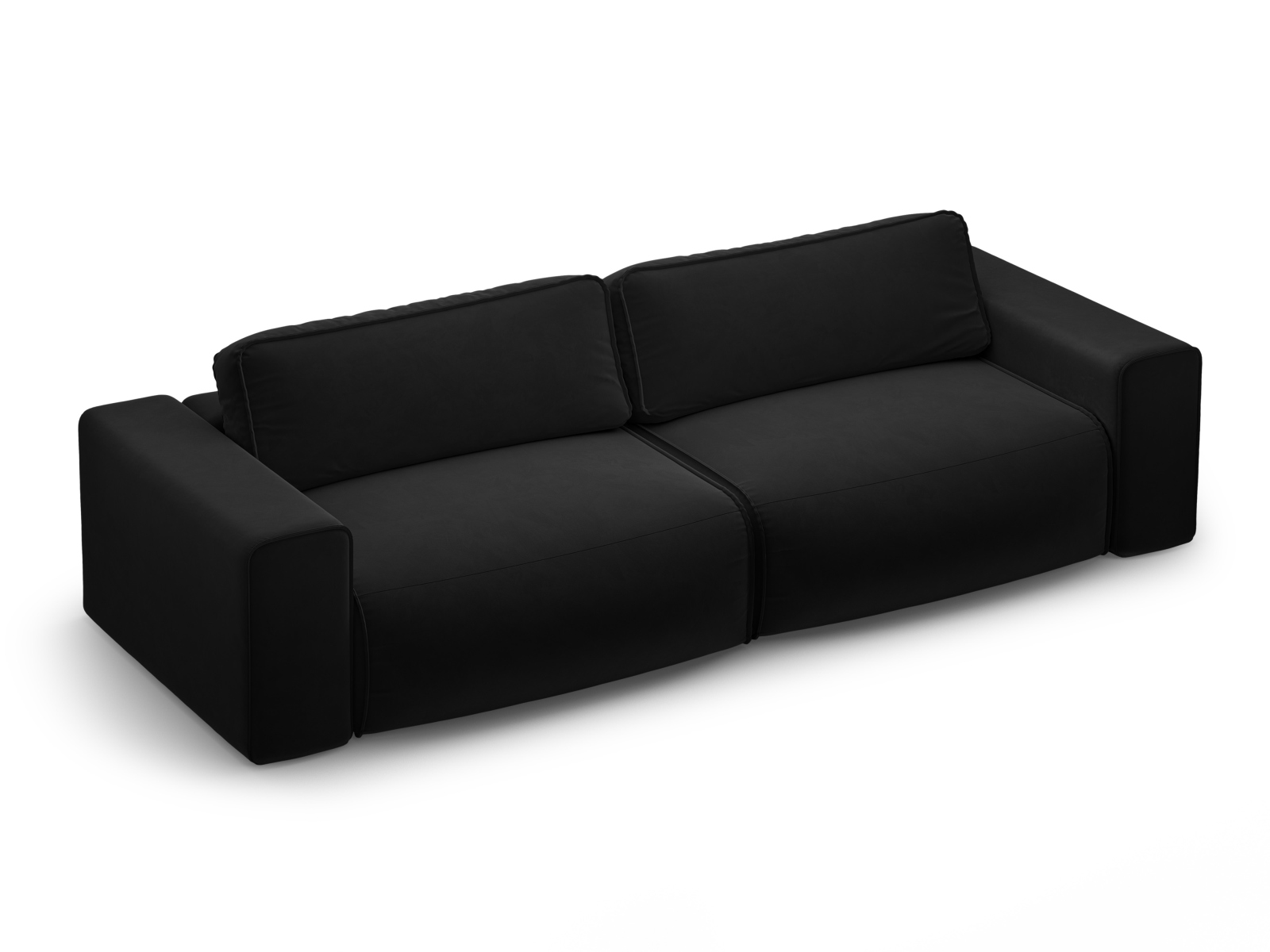 Schlafsofa Beckley 204 (Paris Black)