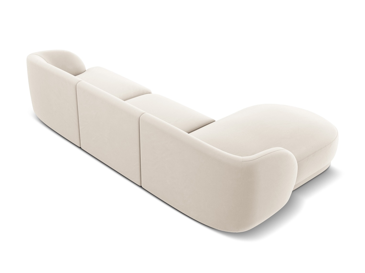 Modulares Ecksofa Tivlomi 102 (Bluvel 22)
